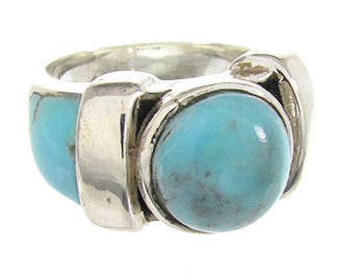 Southwestern Turquoise Jewelry Ring Size 5-1/4 BW62756
